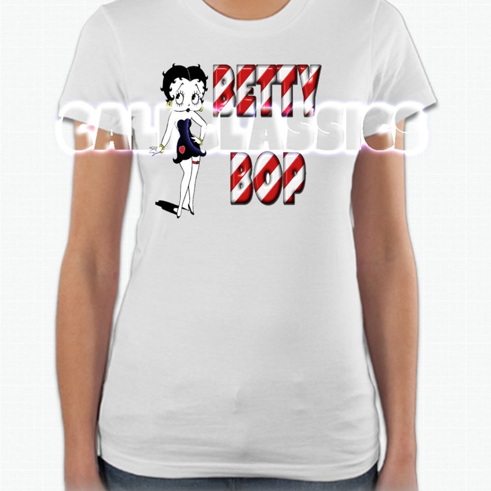 Cali Classics Candy Stripe Betty Boop